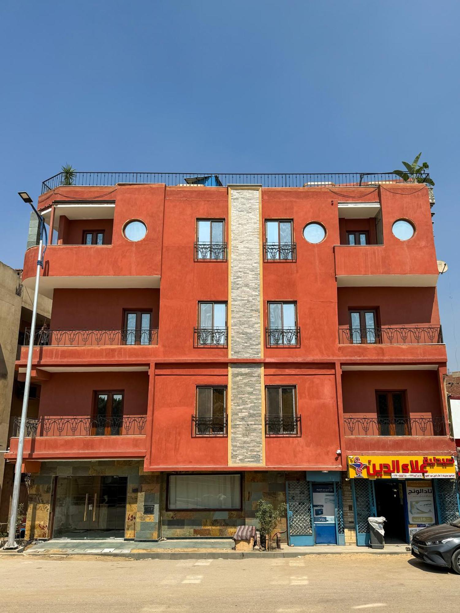 Almas Pyramids Hotel Kafrat al Jabal Exterior photo