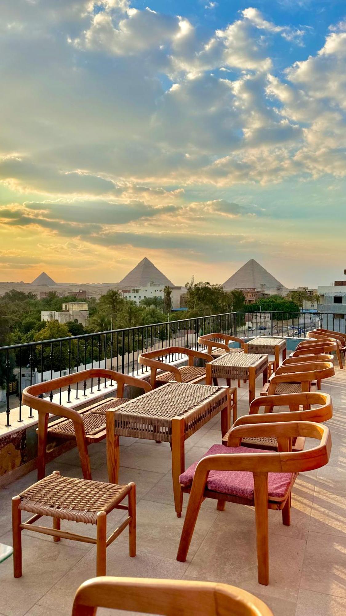 Almas Pyramids Hotel Kafrat al Jabal Exterior photo