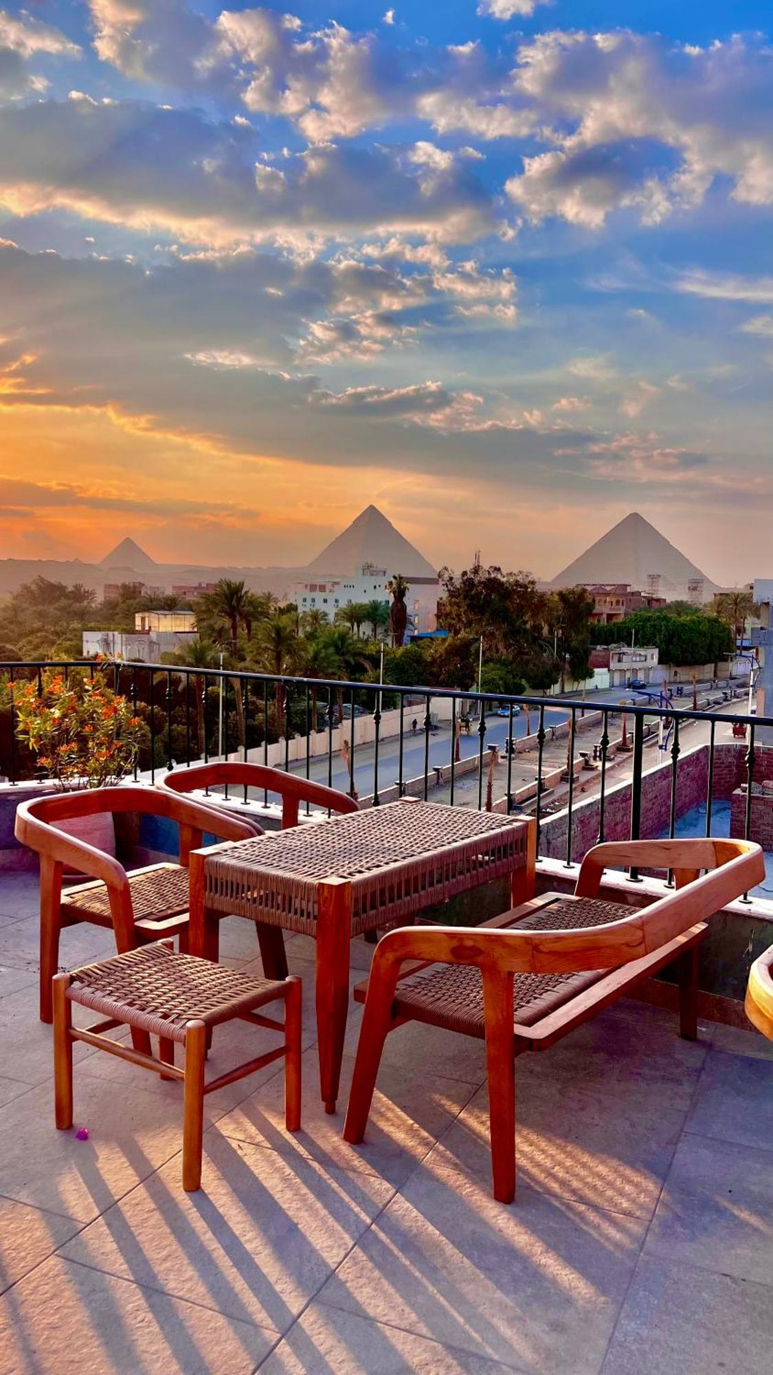 Almas Pyramids Hotel Kafrat al Jabal Exterior photo