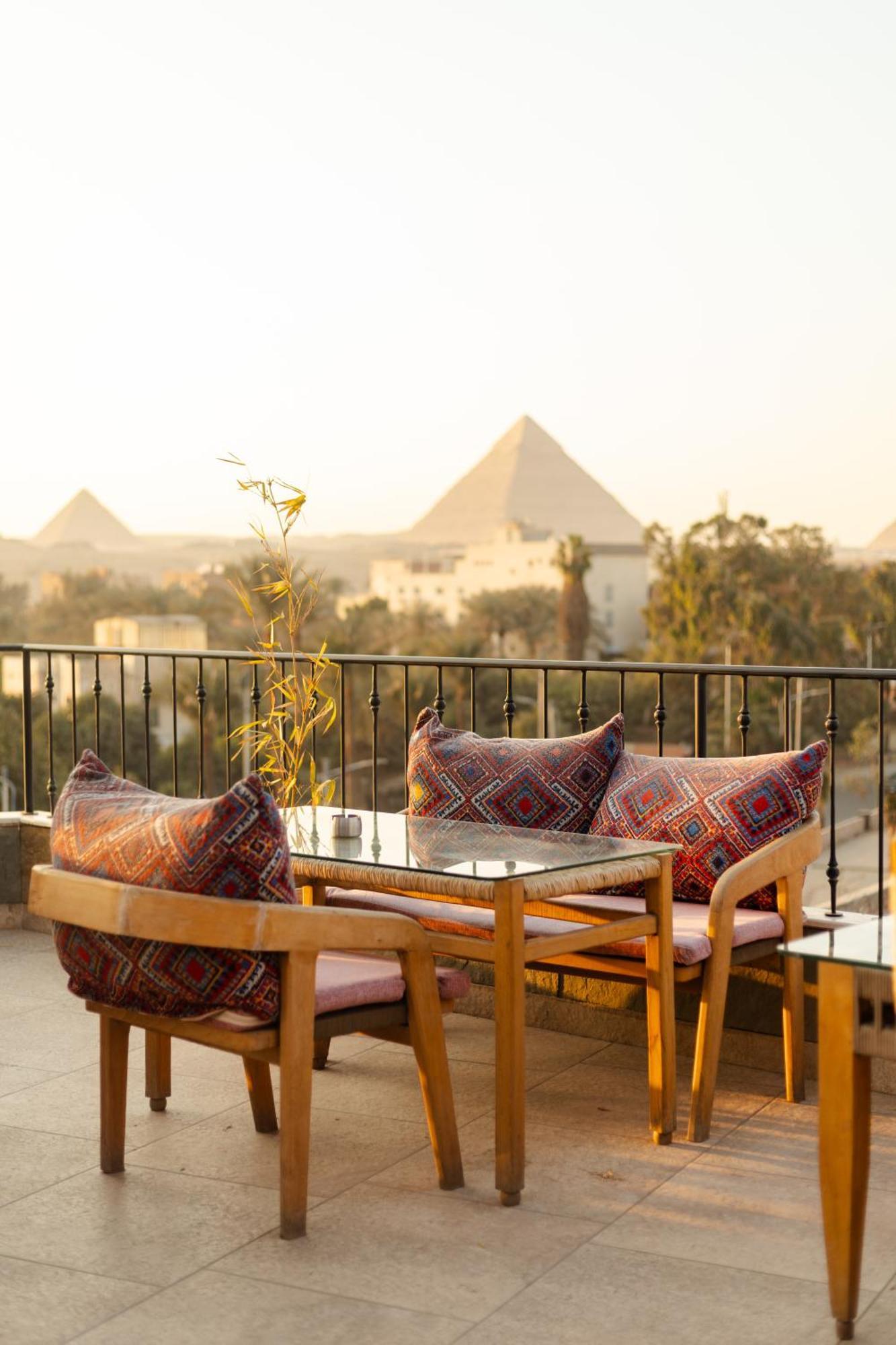 Almas Pyramids Hotel Kafrat al Jabal Exterior photo