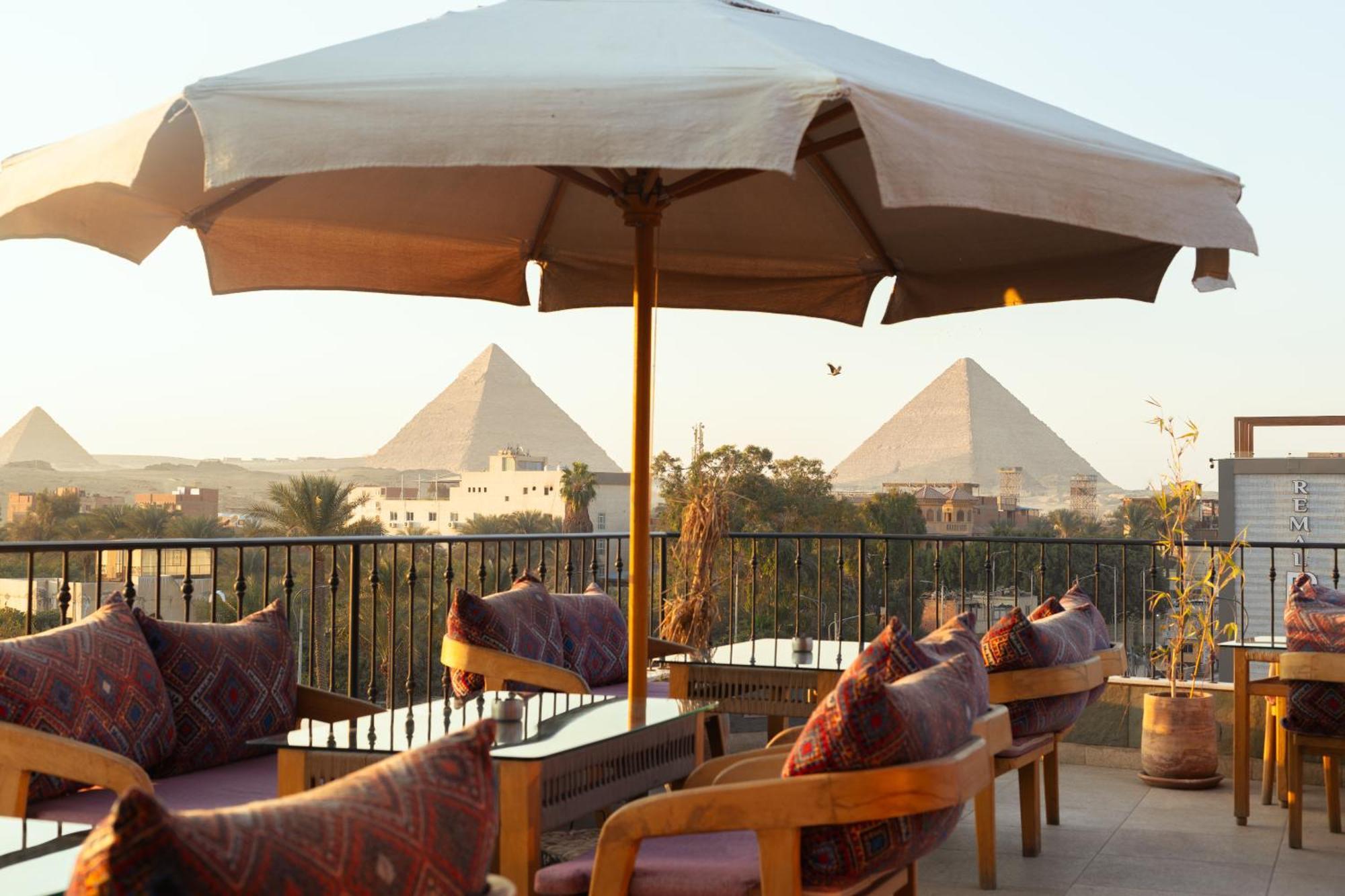 Almas Pyramids Hotel Kafrat al Jabal Exterior photo