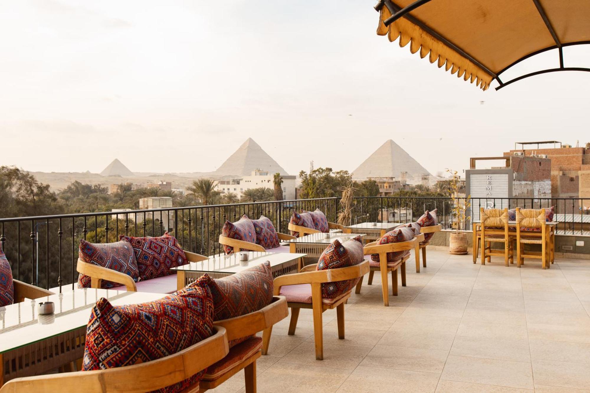 Almas Pyramids Hotel Kafrat al Jabal Exterior photo